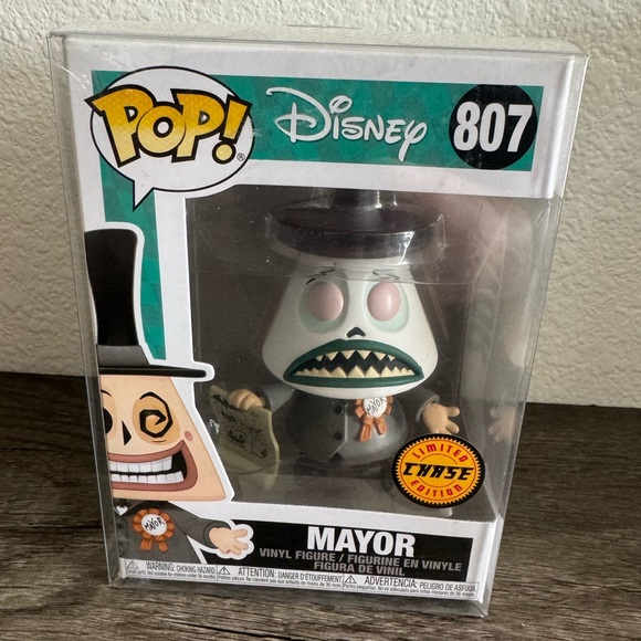 Funko Pop Disney Mayor Chase #807 - Picture 1 of 4
